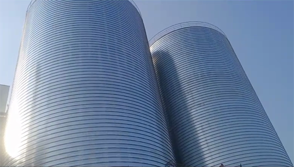 治多2座混凝土高架卷板仓