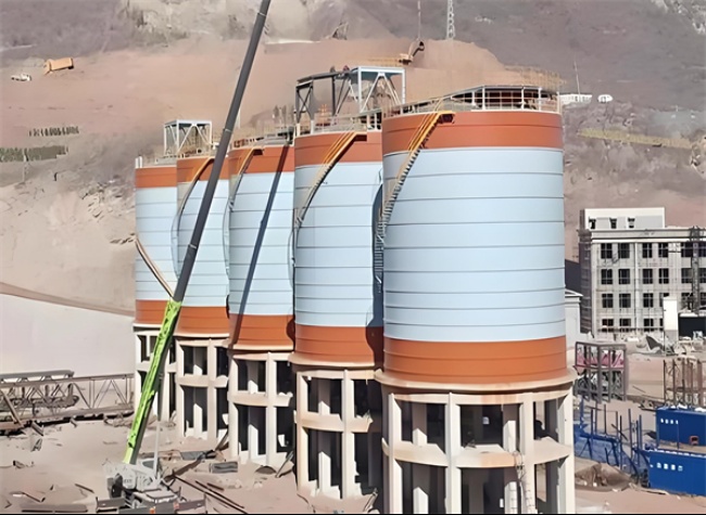 治多高架钢板仓